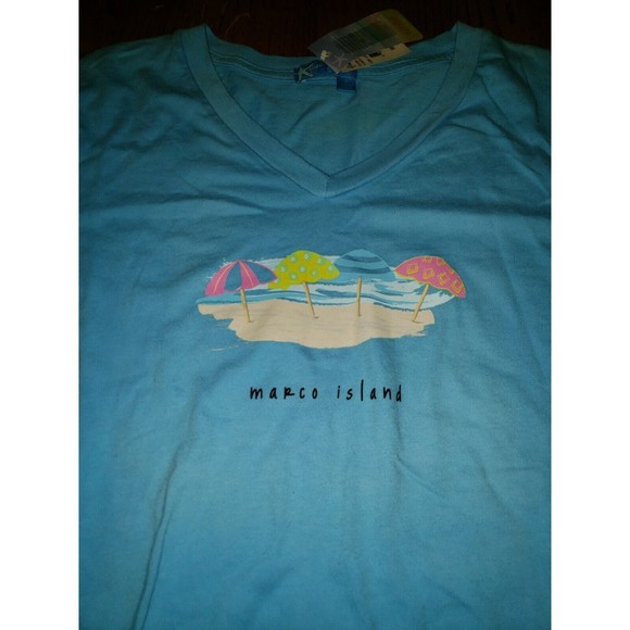 Womens Fresh Produce Small T-shirt Marco Island Brand New Tags - Picture 2 of 8